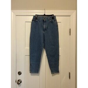 Vintage Lee Riders High Rise Tapered Zipper Leg Detail Size Vintage 16 Waist 30